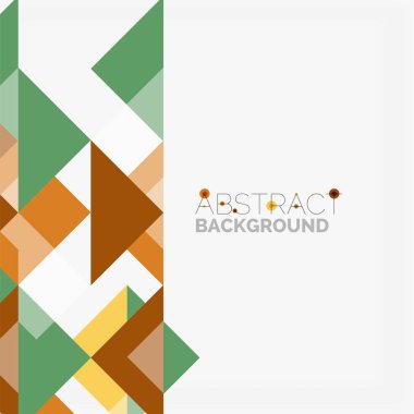 Üçgen desen tasarım arka plan