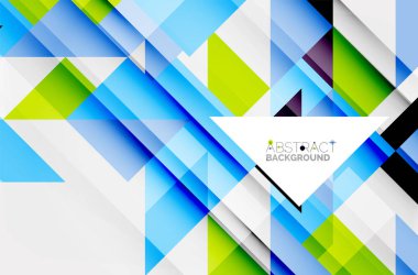 Üçgen desen tasarım arka plan