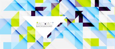 Üçgen desen tasarım arka plan