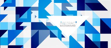 Üçgen desen tasarım arka plan