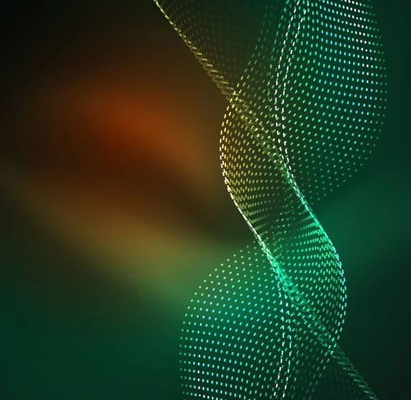 Vektör dalga parçacıklar arka plan