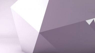 Geometrik şekil üçgen hareketli arka plan