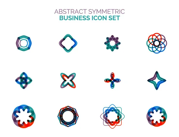 Conjunto de formas abstractas vectoriales — Vector de stock