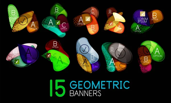 Renkli jöle şekiller metin ile örtüşen topluluğu