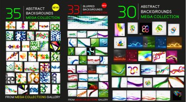 Arka büyük mega toplama