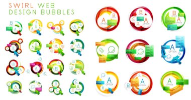 Yuvarlak daire afiş