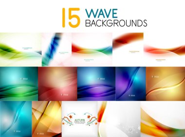 Bulanık dalga arka mega toplama