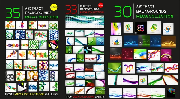 Arka büyük mega toplama