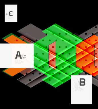 Üçgenler arka plan rengi