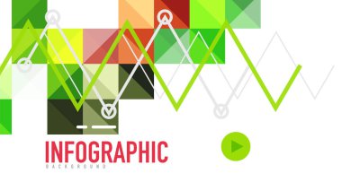 Modern geometrik sunum arka plan