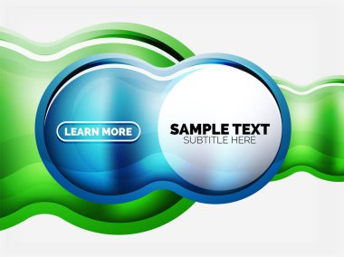 Cam veya plastik yüksek teknoloji kabarcık arka plan