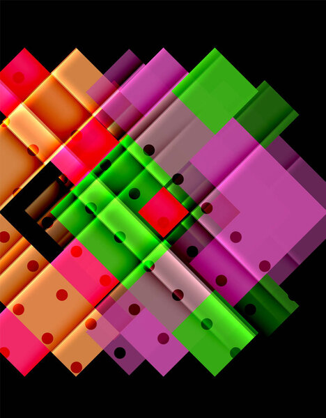 Цвет стрелок на черном фоне
