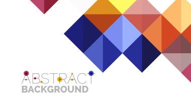 Modern geometrik sunum arka plan