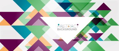 Üçgen desen tasarım arka plan