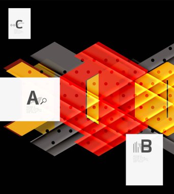 Üçgenler arka plan rengi