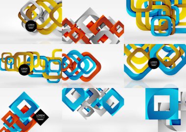 3d arka kare kümesi