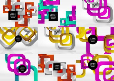 3d arka kare kümesi