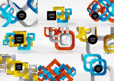 3d arka kare kümesi