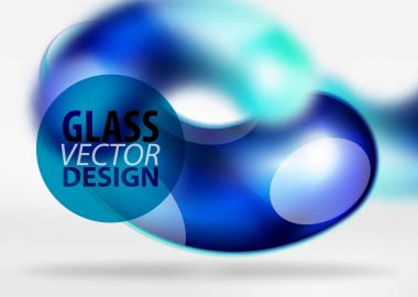 Dijital techno arka plan, gri 3d alan cam curvy balon