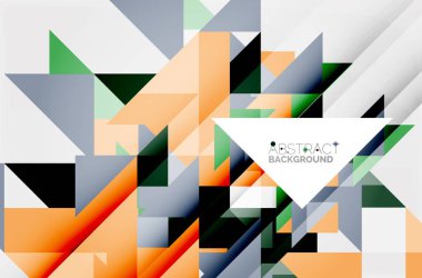 Üçgen desen tasarım arka plan