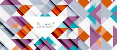 Üçgen desen tasarım arka plan