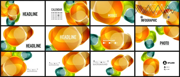 Modern geometrik sunum arka plan