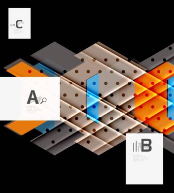 Üçgenler arka plan rengi