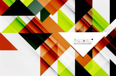 Üçgen desen tasarım arka plan