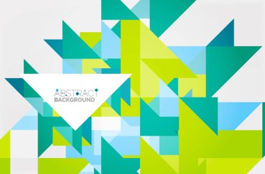 Üçgen desen tasarım arka plan