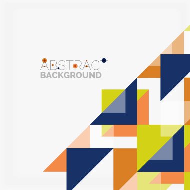 Üçgen desen tasarım arka plan