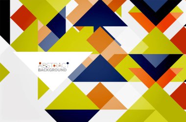 Üçgen desen tasarım arka plan