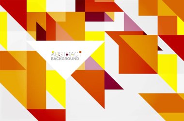 Üçgen desen tasarım arka plan