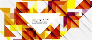 Üçgen desen tasarım arka plan