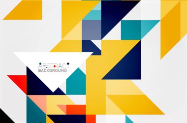 Üçgen desen tasarım arka plan