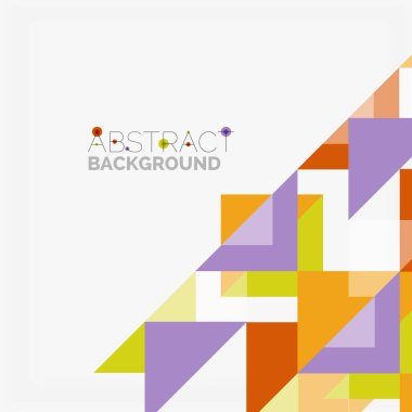 Üçgen desen tasarım arka plan