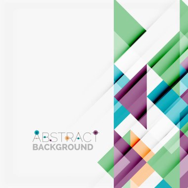 Üçgen desen tasarım arka plan