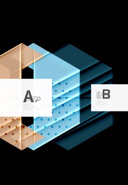 renkli soyut şekiller arka plan