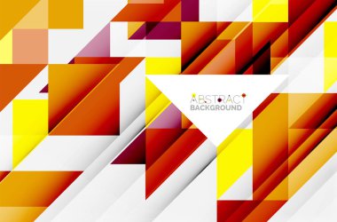 Üçgen desen tasarım arka plan