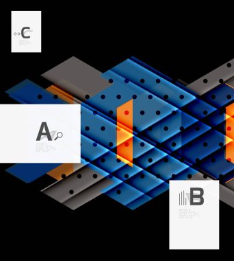 renkli soyut şekiller arka plan