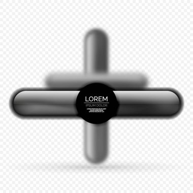 Parlak renkli cam çizgili, dikdörtgen yuvarlak şekiller, arka plan