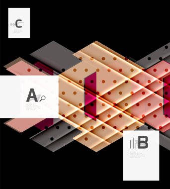 Üçgenler arka plan rengi