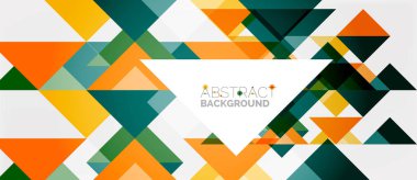 Üçgen desen tasarım arka plan