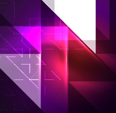 Kozmik elektrikli arka plan parlak parlayan pleksus elektrik darbeleri ile