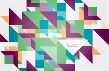 Üçgen desen tasarım arka plan