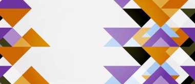 Üçgen desen tasarım arka plan