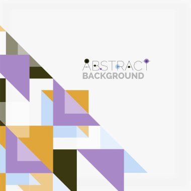 Üçgen desen tasarım arka plan