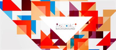 Üçgen desen tasarım arka plan