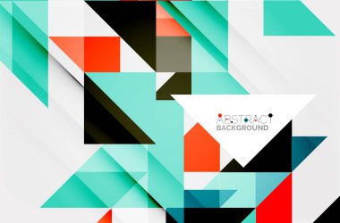 Üçgen desen tasarım arka plan