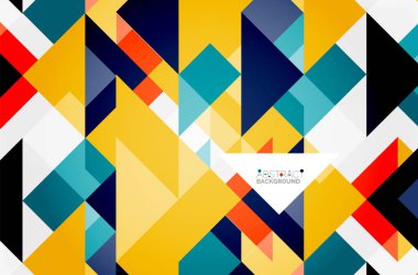 Üçgen desen tasarım arka plan