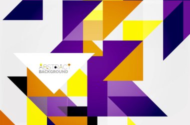 Üçgen desen tasarım arka plan